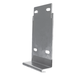 Placa de Salida a Tubo / Vertical / 66 mm / Acabado Galvanizado Electro-Zinc