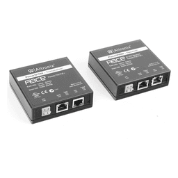 Kit Extensor IP y PoE / UTP CAT5E / 500 m (1640 ft) / 100 Mbps Full Duplex / IEEE 802.3at