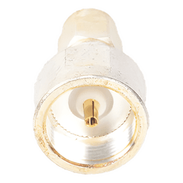Adaptador Coaxial / Conector SMA Macho / Adaptador Hembra Intercambiable / Chapado Plata y Oro / Dieléctrico Teflón