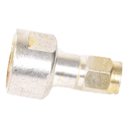 Adaptador Coaxial / Conector SMA Macho / Adaptador Hembra Intercambiable / Chapado Plata y Oro / Dieléctrico Teflón