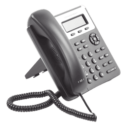 Teléfono IP / 2 Líneas SIP / Audio HD / LCD 132x48 Retroiluminada / Dual Ethernet 10/100 Mbps / Conferencia 3 Vías / 3 Teclas XML Programables