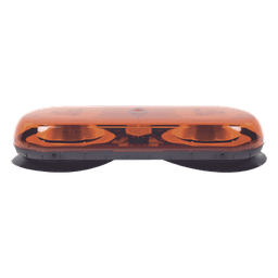 Mini Barra de Señalización LED / 18 LED Gen III / 25 Patrones de Destello / Montaje Magnético de Succión / 12 VCC / 40 cm (15.7 in) de Longitud