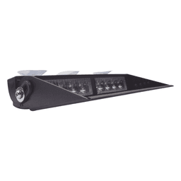 Luz de visera para interior / 12 VCC / 22 patrones de destello / 8 LED / 4.5 x 1.9 x 1.0 in