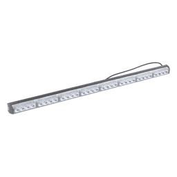 Barra de Luz de Advertencia / 8 Módulos / LED Gen III Alta Potencia / Rojo/Azul / 75 cm / 10-16 VCC / 3 A Máx.