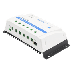 Controlador de Carga Solar PWM / 30 A / 12/24 VCC Auto / RS-485 / Baterías Gel-AGM-Selladas / Parámetros Configurables