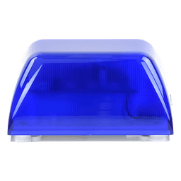 Minicontrolador Audiovisual / Alerta Visual y Audible / LED Estroboscópico / Uso Interior y Exterior / Color Azul