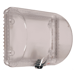 Protector para Termostatos / Policarbonato Transparente / Montaje Empotrado o Superficie / -40°C a 121°C / Resistente a UV