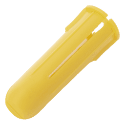Kit de Fijación / 20 Taquetes de 1" (25.4 mm) / 20 Tornillos 8 mm x 1" (25.4 mm) / Doble Expansión / Carga 50 kg / Polietileno HDPE