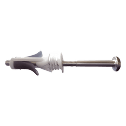 Taquete Tipo Mariposa / Tornillo Integrado 3" / Carga 20 kg / Resistencia Extracción 7 kg / 25 Piezas / -50°C a +80°C