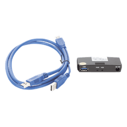 Lector Externo de Disco Duro / USB 3.0 200 Mbps / USB 2.0 40 Mbps / Aluminio / -10°C a 70°C / 12VDC 1A