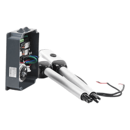 Kit de Brazos para Portón Abatible / 2 Hojas / 3 m (9.8 ft) / 300 kg / IP55 / 50 Ciclos Diarios / Residencial