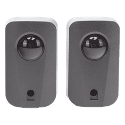 Fotocelda Infrarroja / Alcance 10 m (33 ft) / 12/24 VCC-VCA / IP54 / Relé NO/NC/COM / 45 x 75 mm