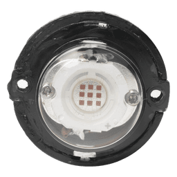 Estrobo LED Oculto / 1 LED 10W / 12 Patrones Programables / Voltaje Universal 10-24 VCC / Rojo / -40°C a 65°C (-40°F a 149°F)