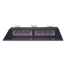 Luz de Advertencia para Interior / 8 LED Gen III / 22 Patrones de Destello / Montaje por Succión / 12 VCC 2 A