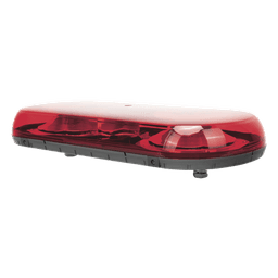 Mini Barra de Luces / 18 LED Gen III / 36W / 12-24 VCC / 40cm x 20cm x 6.3cm (15.7 x 7.9 x 2.5 in) / Montaje Permanente / Rojo