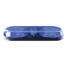 Mini Barra de Luces / 18 LED Gen III / 25 Patrones / Azul / 12 VCC / 1.3 ft x 0.66 ft x 0.21 ft / Montaje Succión e Imán