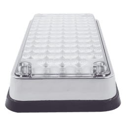 Luz de Advertencia / 7x3' (2.1x0.9 m) / 66 LED / 12-24 VDC / 155 lm / Montaje Permanente