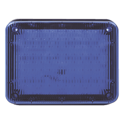 Luz de Advertencia LED / 9x7 Pulgadas / 104 LEDs / 12 VCC / 10 Patrones de Destello / Montaje Permanente / IP para Exteriores