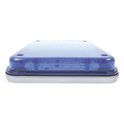 Luz de Advertencia LED / 9x7 Pulgadas / 104 LEDs / 12 VCC / 10 Patrones de Destello / Montaje Permanente / IP para Exteriores
