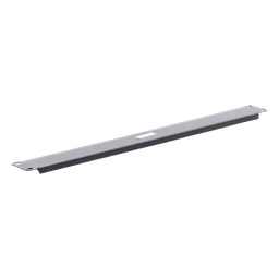 Panel ciego para rack / 1UR / 19in / Acero calibre 18 / Acabado negro semi-mate