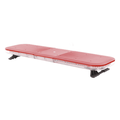 Barra de Luces LED / 47" (118 cm) / 88 LEDs Hyperlux / Color Rojo / 45 Patrones de Destello / Bajo Perfil / Vehículos de Emergencia