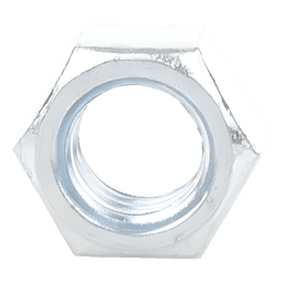 Tuerca Hexagonal Industrial / Acero Inoxidable 304 / 3/8" / Resistencia 800 MPa / Anticorrosivo