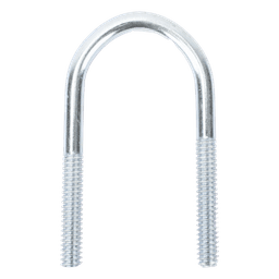 Abrazadera Tipo U / 3/4 Pulgada / Acabado Electro Zinc / Uso Industrial