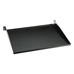 Charola para Rack / 19" / 1U / Carga 20 kg (44 lb) / Acero / Montaje Frontal