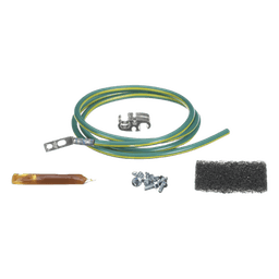 Kit de Jumper de Puesta a Tierra / 6 AWG / 1.52 m (5 ft) / Zapata 45° / Conector Htap 2-6 AWG / UL 467 / NEBS Level 3