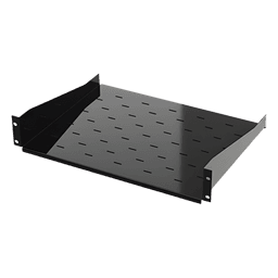 Charola para Rack / 19" / 1U / 34 cm / 13.5 ft / Acero Calibre 18 / Carga 6 kg