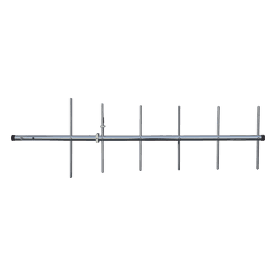 Antena Base Direccional / UHF 450-470 MHz / 12.3 dBi / 6 Elementos Yagi / N-Hembra