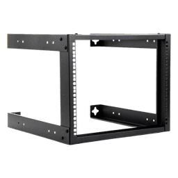 Rack Abierto de Pared / 19in / 8U / 418 x 350 x 500 mm / 1.37 x 1.15 x 1.64 ft / Acero Reforzado / Interior
