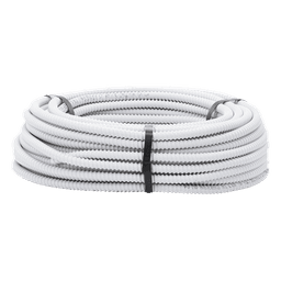 Tubería Flexible / PVC Auto-extinguible / 10 mm ID / 30 m / 320N / 5 a 60°C / 98 pies