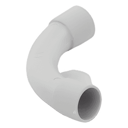 Curva de Radio Estrecho para Tubería Rígida / PVC Auto-extinguible Libre de Halógenos / 16 mm / Aplicaciones Eléctricas y Telecomunicaciones