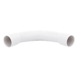 Curva para Tubería Rígida / 25 mm / PVC Auto-extinguible / Libre de Halógenos / Eléctrica y Telecomunicaciones