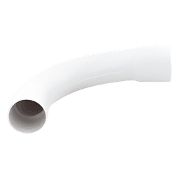 Curva para Tubería Rígida / 25 mm / PVC Auto-extinguible / Libre de Halógenos / Eléctrica y Telecomunicaciones