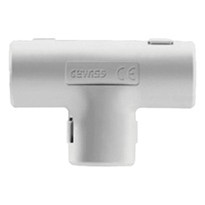 Unión en T para Tubería Rígida / PVC Auto-extinguible / 20 mm / Libre de Halógenos / Instalaciones Eléctricas
