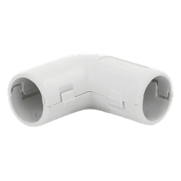 Accesorio para Tubería Rígida / Unión en L (Codo) / PVC Auto-extinguible / 16 mm / Libre de Halógenos / -5°C a +60°C