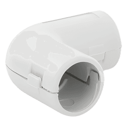Accesorio para Tubería Rígida / Unión en L (Codo) / PVC Auto-extinguible / 16 mm / Libre de Halógenos / -5°C a +60°C