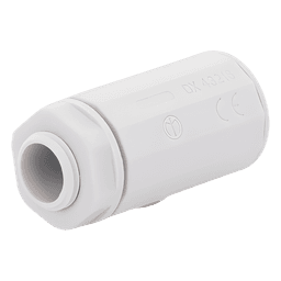 Conector de Tubería Rígida a Caja / PVC Auto-extinguible / 16 mm / IP65 / -24°C a 60°C / Libre de Halógenos