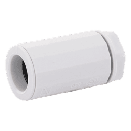 Conector de Tubería Rígida a Caja / PVC Auto-extinguible / 16 mm / IP65 / -24°C a 60°C / Libre de Halógenos