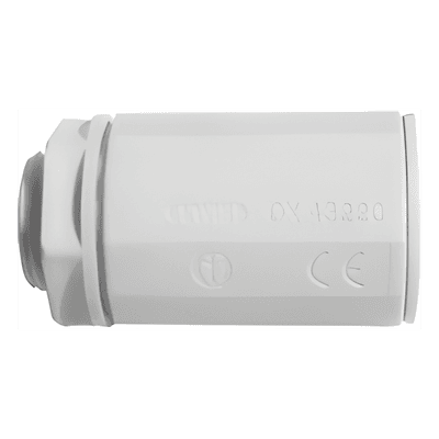 Conector de Tubería Rígida a Caja / 25 mm / PVC Auto-extinguible / Libre de Halógenos / IP65 / -24°C a 60°C (-11.2°F a 140°F)