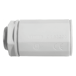 Conector de Tubería Rígida a Caja / 25 mm / PVC Auto-extinguible / Libre de Halógenos / IP65 / -24°C a 60°C (-11.2°F a 140°F)