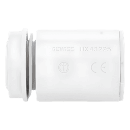 Conector de Tubería Rígida a Caja / PVC Auto-extinguible / 50 mm / IP65 / -24°C a 60°C / Sin Halógenos