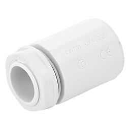 Conector de Tubería Rígida a Caja / PVC Auto-extinguible / 50 mm / IP65 / -24°C a 60°C / Sin Halógenos