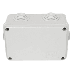Caja de Derivación Estanca / PVC Libre de Halógenos / 6 Entradas / IP55 / IK08 / 120x80x50 mm / -24 a 60°C