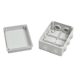 Caja de Derivación Estanca / 10 Entradas / IP55 / IK08 / 150x110x70 mm / Libre de Halógenos / Exterior