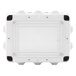 Caja de Derivación / PVC Auto-extinguible Libre de Halógenos / IP55 / IK08 / 10 Entradas / 190 x 140 x 70 mm / -24°C a 60°C