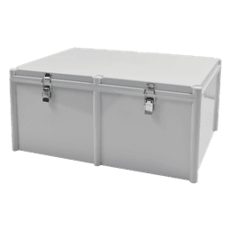 Gabinete Plástico para Exterior / IP65 / 560 x 380 x 265 mm / ABS / -20 a 60°C / Cierre por Broche
