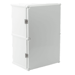 Gabinete Plástico para Exterior / IP65 / 560 x 380 x 265 mm / ABS / -20 a 60°C / Cierre por Broche